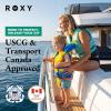 image:imageROXY Womens Life Jacket USCG Approved Type III PFD LightWeight EPE Foam Life Vest for Boating Waterskiing Fishing Kayaking Rafting WatersportsMint Green