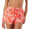 image:imageRoxy Womens Beach Shorts  Loose Fitted Elastic Waist Drawcord Swim Shorts QuickDry Board ShortsRed