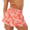 image:imageRoxy Womens Beach Shorts  Loose Fitted Elastic Waist Drawcord Swim Shorts QuickDry Board ShortsRed