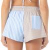 image:imageRoxy Womens Beach Shorts  Loose Fitted Elastic Waist Drawcord Swim Shorts QuickDry Board ShortsStripe