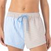 image:imageRoxy Womens Beach Shorts  Loose Fitted Elastic Waist Drawcord Swim Shorts QuickDry Board ShortsStripe