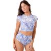 image:imageRoxy Womens Boy Short Cheeky Bikini Bottoms  UPF 50 Stretch Swim Bottoms for Beach Surf amp Active SwimBijou