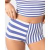 image:imageRoxy Womens Boy Short Cheeky Bikini Bottoms  UPF 50 Stretch Swim Bottoms for Beach Surf amp Active SwimBlue