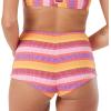 image:imageRoxy Womens Boy Short Cheeky Bikini Bottoms  UPF 50 Stretch Swim Bottoms for Beach Surf amp Active SwimMulticolor