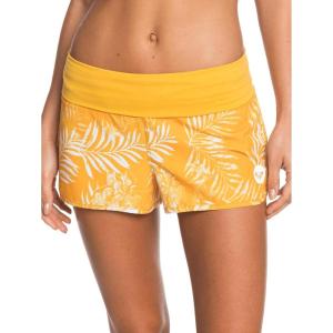 image:imageRoxy Womens Board Shorts Tummy Control 4Way Stretch QuickDry 2 Inseam Swim Shorts UPF 50 Beach ShortsYellow