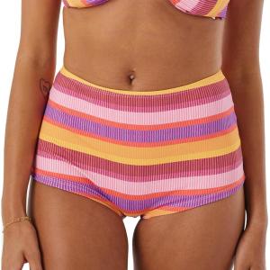 image:imageRoxy Womens Boy Short Cheeky Bikini Bottoms  UPF 50 Stretch Swim Bottoms for Beach Surf amp Active SwimMulticolor