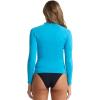 image:imageRoxy Womens Long Sleeve Compression Fit Rashguard UPF 50 Quick Dry Recycled Swim ShirtHawaiian Ocean