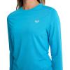 image:imageRoxy Womens Long Sleeve Loose Fit Rashguard UPF 50 QuickDry Recycled Swim ShirtHawaiian Ocean
