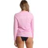 image:imageRoxy Womens Long Sleeve Loose Fit Rashguard UPF 50 QuickDry Recycled Swim ShirtLilac Sachet