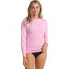 image:imageRoxy Womens Long Sleeve Loose Fit Rashguard UPF 50 QuickDry Recycled Swim ShirtLilac Sachet
