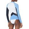 image:imageRoxy Womens Long Sleeve Loose Fit Rashguard UPF 50 QuickDry Recycled Swim ShirtProvence