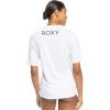 image:imageRoxy Womens Long Sleeve Loose Fit Rashguard UPF 50 QuickDry Recycled Swim ShirtWhite