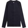 image:imageRoxy Womens Long Sleeve Zipped Rashguard  UPF 50 Stretch Fit Swim Surfsuit QuickDry Swim ShirtBlack