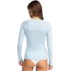 image:imageRoxy Womens Long Sleeve Zipped Rashguard  UPF 50 Stretch Fit Swim Surfsuit QuickDry Swim ShirtCool