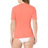 image:imageWhole Hearted Short Sleeve RashguardCoral