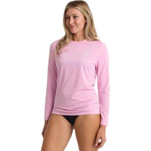 image:imageRoxy Womens Long Sleeve Loose Fit Rashguard UPF 50 QuickDry Recycled Swim ShirtLilac Sachet