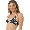 image:imageRoxy Womens Bikini Top  UPF 50 QuickDry Removable Pads Swimsuit Top Surf amp BeachwearB Ivory