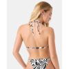 image:imageRoxy Womens Bikini Top  UPF 50 QuickDry Removable Pads Swimsuit Top Surf amp BeachwearBlack Mix