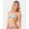 image:imageRoxy Womens Bikini Top  UPF 50 QuickDry Removable Pads Swimsuit Top Surf amp BeachwearBlack Mix