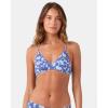 image:imageRoxy Womens Bikini Top  UPF 50 QuickDry Removable Pads Swimsuit Top Surf amp BeachwearBlue Combo