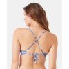 image:imageRoxy Womens Bikini Top  UPF 50 QuickDry Removable Pads Swimsuit Top Surf amp BeachwearBlue Combo