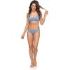 image:imageRoxy Womens Bikini Top  UPF 50 QuickDry Removable Pads Swimsuit Top Surf amp BeachwearBlue S