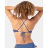 image:imageRoxy Womens Bikini Top  UPF 50 QuickDry Removable Pads Swimsuit Top Surf amp BeachwearDutch Blue