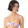 image:imageRoxy Womens Bikini Top  UPF 50 QuickDry Removable Pads Swimsuit Top Surf amp BeachwearM Floral
