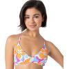 image:imageRoxy Womens Bikini Top  UPF 50 QuickDry Removable Pads Swimsuit Top Surf amp BeachwearM Floral