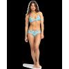 image:imageRoxy Womens Bikini Top  UPF 50 QuickDry Removable Pads Swimsuit Top Surf amp BeachwearMau Blue