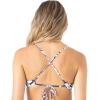 image:imageRoxy Womens Bikini Top  UPF 50 QuickDry Removable Pads Swimsuit Top Surf amp BeachwearNavy