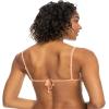 image:imageRoxy Womens Bikini Top  UPF 50 QuickDry Removable Pads Swimsuit Top Surf amp BeachwearPeach