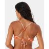 image:imageRoxy Womens Bikini Top  UPF 50 QuickDry Removable Pads Swimsuit Top Surf amp BeachwearRed