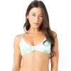 image:imageRoxy Womens Bikini Top  UPF 50 QuickDry Removable Pads Swimsuit Top Surf amp BeachwearSeafoam