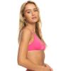 image:imageRoxy Womens Bikini Top  UPF 50 QuickDry Removable Pads Swimsuit Top Surf amp BeachwearShocking Pink