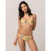 image:imageRoxy Womens Bikini Top  UPF 50 QuickDry Removable Pads Swimsuit Top Surf amp BeachwearYellow