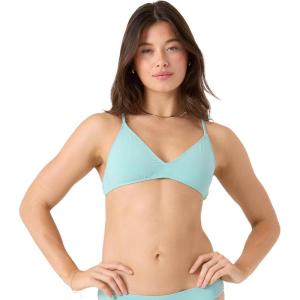 image:imageRoxy Womens Bikini Top  UPF 50 QuickDry Removable Pads Swimsuit Top Surf amp BeachwearAqua Bliss