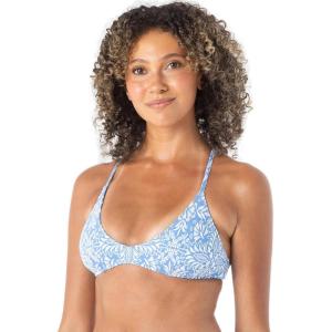 image:imageRoxy Womens Bikini Top  UPF 50 QuickDry Removable Pads Swimsuit Top Surf amp BeachwearBlue