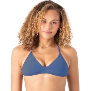 image:imageRoxy Womens Bikini Top  UPF 50 QuickDry Removable Pads Swimsuit Top Surf amp BeachwearDutch Blue