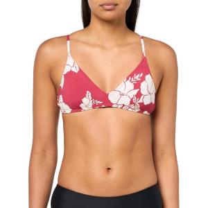 image:imageRoxy Womens Bikini Top  UPF 50 QuickDry Removable Pads Swimsuit Top Surf amp BeachwearH Berry