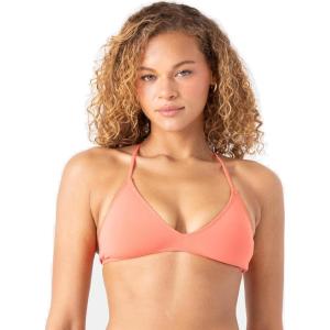 image:imageRoxy Womens Bikini Top  UPF 50 QuickDry Removable Pads Swimsuit Top Surf amp BeachwearHot Coral