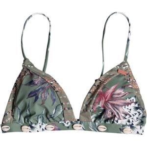 image:imageRoxy Womens Bikini Top  UPF 50 QuickDry Removable Pads Swimsuit Top Surf amp BeachwearOlive