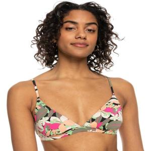 image:imageRoxy Womens Bikini Top  UPF 50 QuickDry Removable Pads Swimsuit Top Surf amp BeachwearTropics
