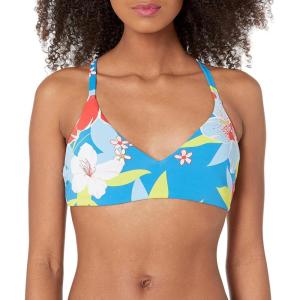 image:imageRoxy Womens Standard She Just Shines Tri Bralette Bikini Top
