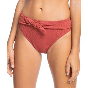 image:imageRoxy Womens Standard Wild Babe Mid Waisted Bikini Bottom Marsala M