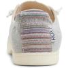 image:imageRoxy Womens Bayshore Canvas Slipon SneakerLight Grey Linen
