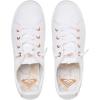 image:imageRoxy Womens Bayshore Canvas Slipon SneakerWhite White Aurora Hau