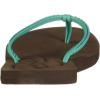 image:imageRoxy Womens Cabo Flip Flop SandalChocolate Brown Aqua