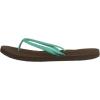image:imageRoxy Womens Cabo Flip Flop SandalChocolate Brown Aqua