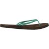 image:imageRoxy Womens Cabo Flip Flop SandalChocolate Brown Aqua